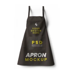 Apron Mockup Template 3