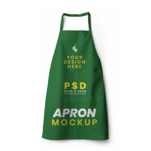 Apron Mockup Template 4