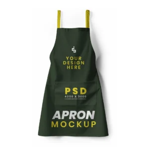 Apron Mockup Template 7