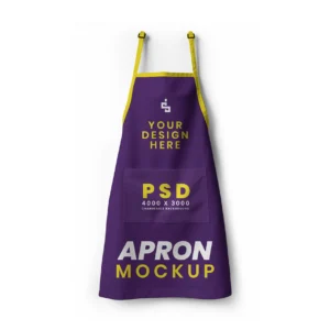 Apron Mockup Template 8