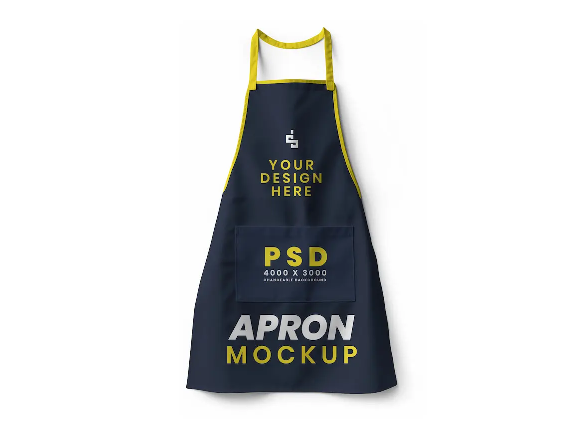 Apron Mockup Template 10