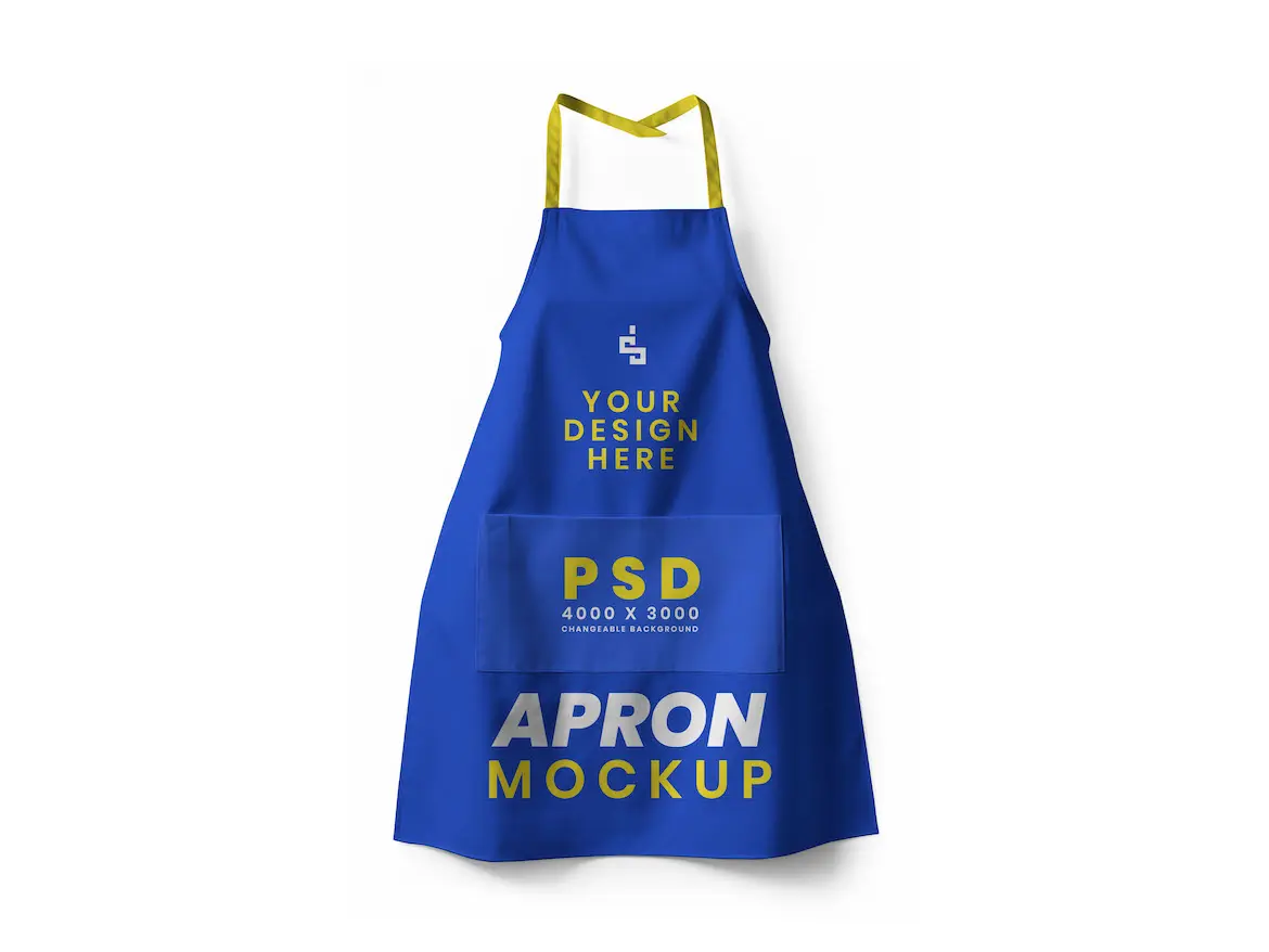 Apron Mockup Template 2
