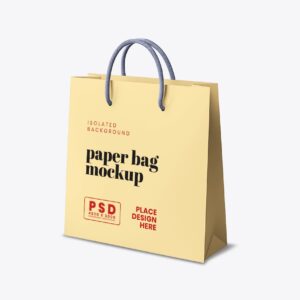 Paper Bag Mockup 1 - Free Premium Mockup