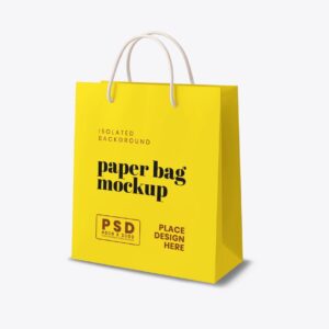 Paper Bag Mockup 2 - Free Premium Mockup