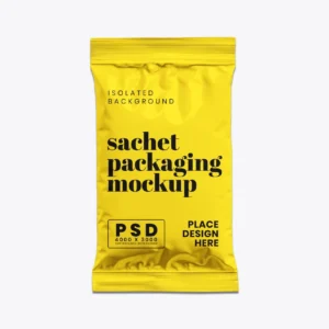Sachet Packaging Mockup 1 - Free Premium Mockup