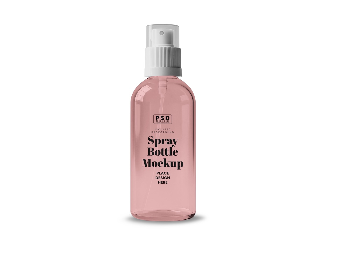 Bottle Spray Mockup 2 - Free Premium Mockup - Image 2