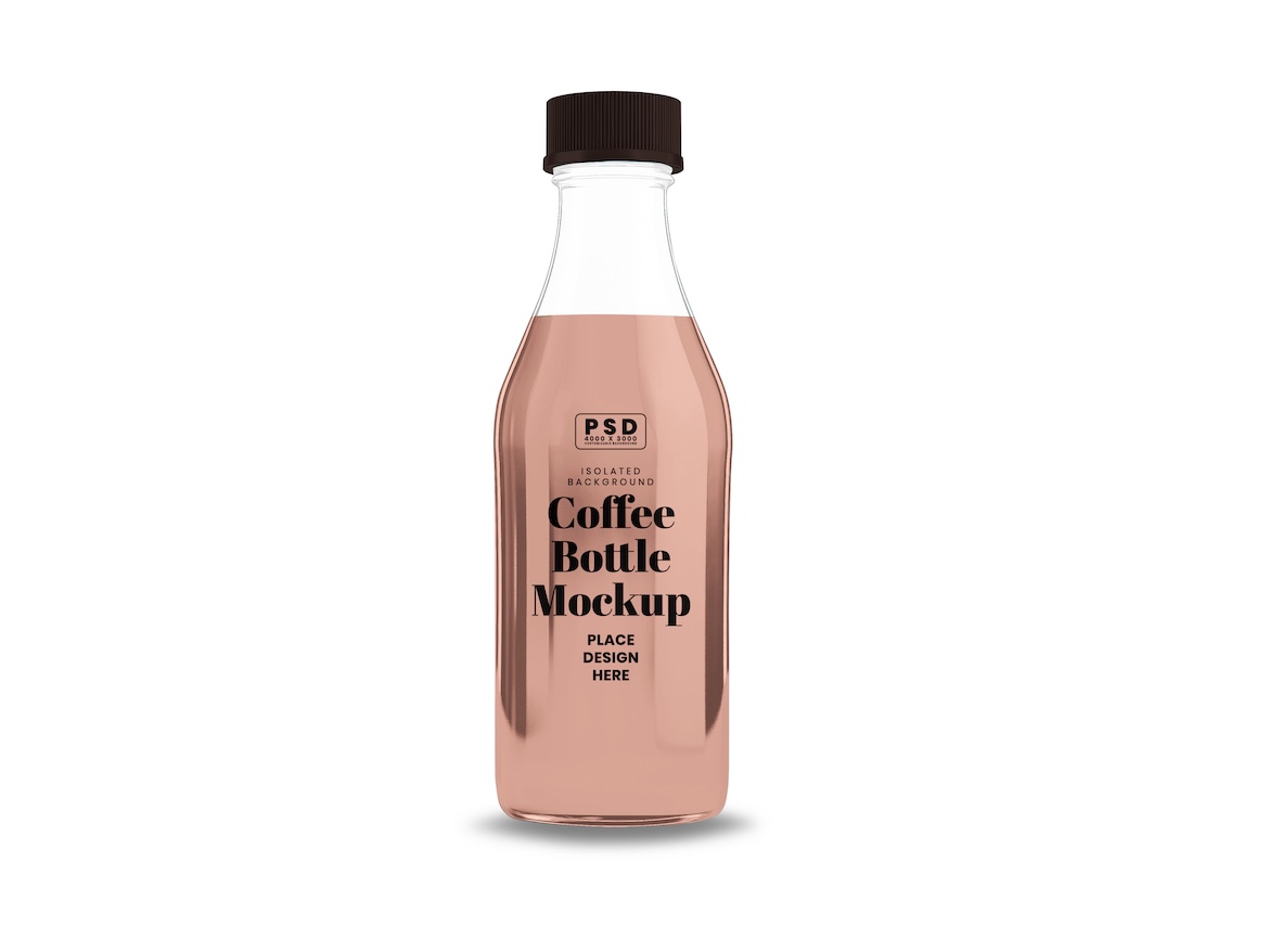 Coffee Bottle Mockup 1 - Free Premium Mockup - Image 2
