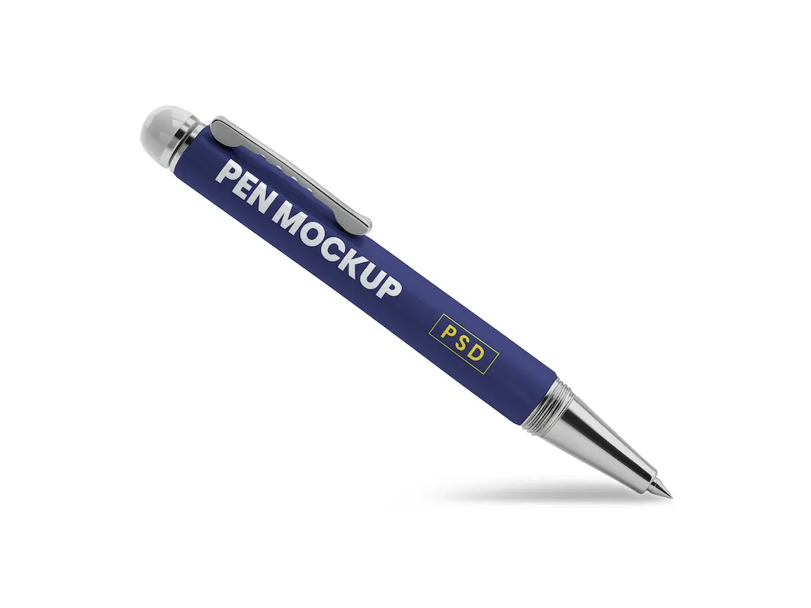Pen Mockup 1 - Free Premium Mockup - Image 2