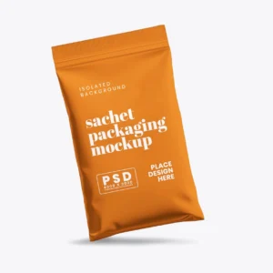 Sachet Packaging Mockup 3 - Free Premium Mockup