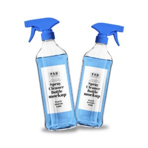 Spray Cleaner Bottle Mockup 2 - Free Premium Mockup