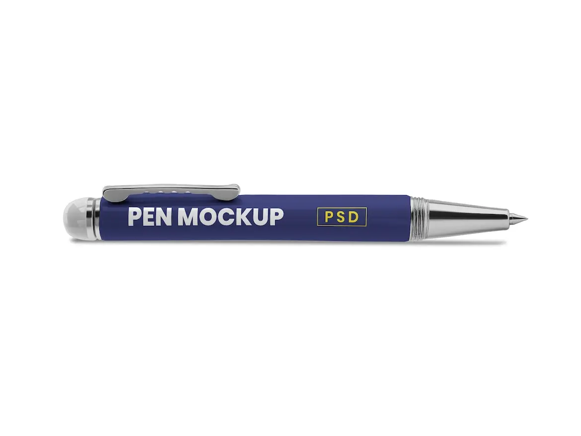Pen Mockup 1 - Free Premium Mockup - Image 3