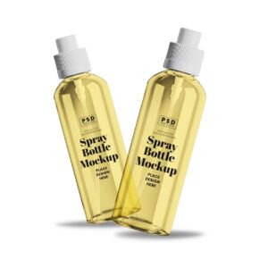 Bottle Spray Mockup 3 - Free Premium Mockup