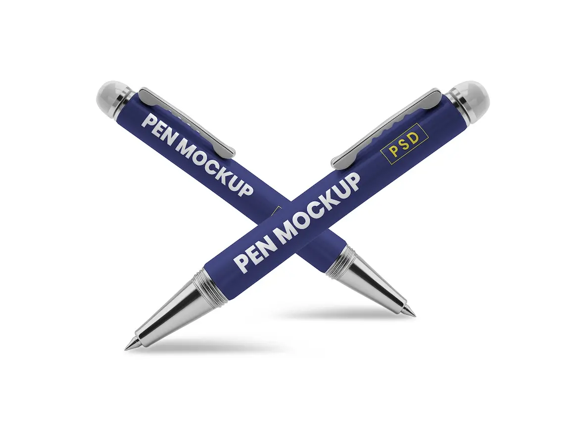 Pen Mockup 1 - Free Premium Mockup - Image 4