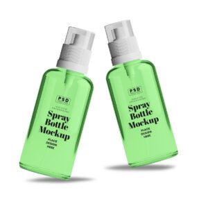 Bottle Spray Mockup 4 - Free Premium Mockup