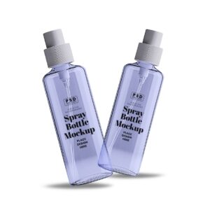 Bottle Spray Mockup 1 - Free Premium Mockup