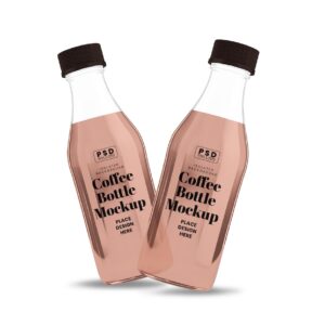 Coffee Bottle Mockup 1 - Free Premium Mockup