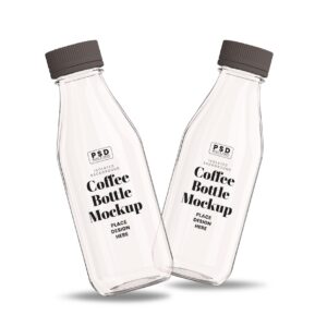 Coffee Bottle Mockup 2 - Free Premium Mockup