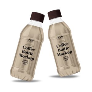 Coffee Bottle Mockup 3 - Free Premium Mockup