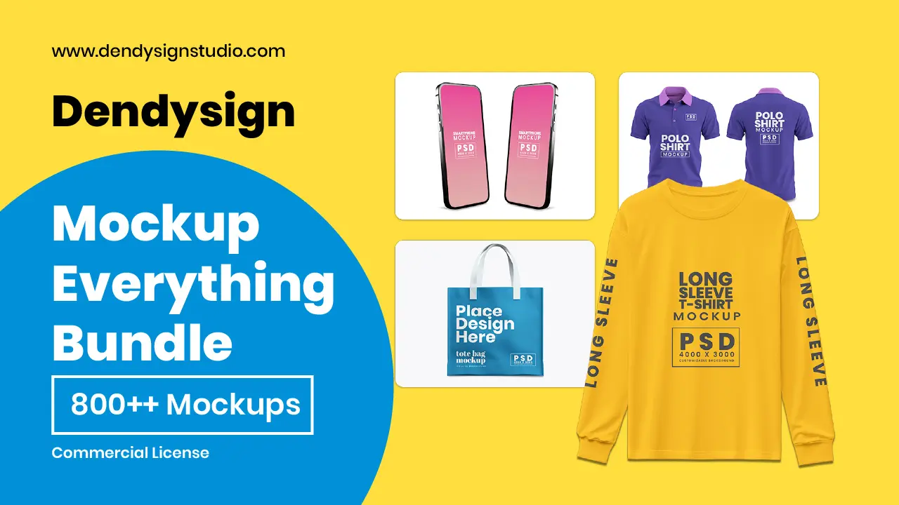 Dendysign Mockup Everything Bundle - Image 2