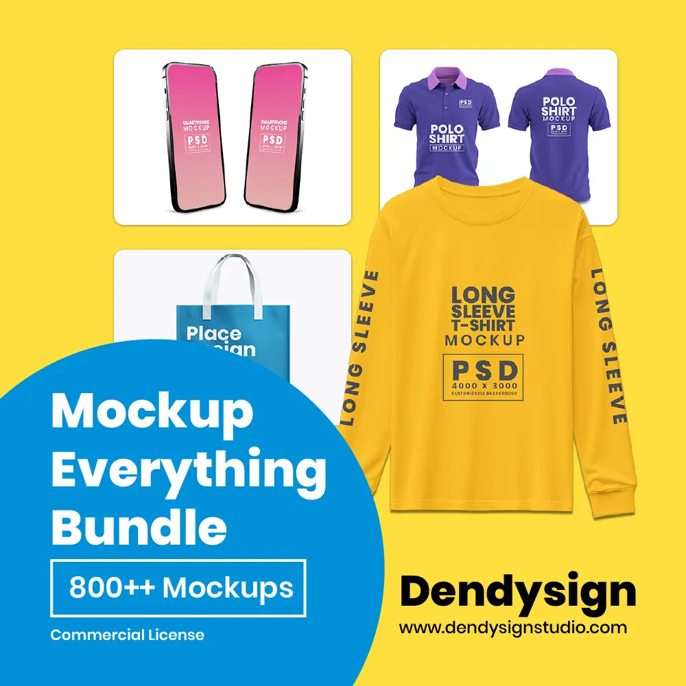 Dendysign Mockup Everything Bundle