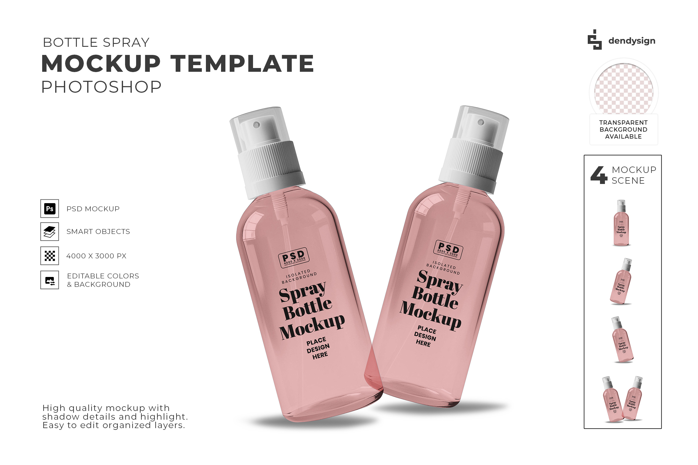 Bottle Spray Mockup 2 - Free Premium Mockup - Image 6