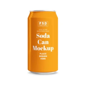 Soda Can Mockup 1 - Free Premium Mockup