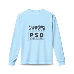 Long Sleeve Sweatshirt Mockup - Free Premium Mockup