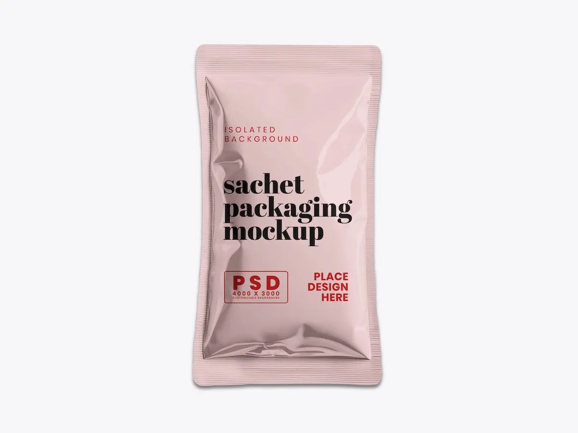 Sachet Packaging Mockup 15 - Free Premium Mockup - Image 2