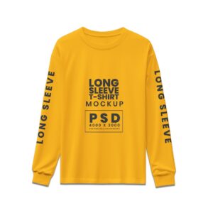 Long Sleeve Tshirt Mockup 5 - Free Premium Mockup