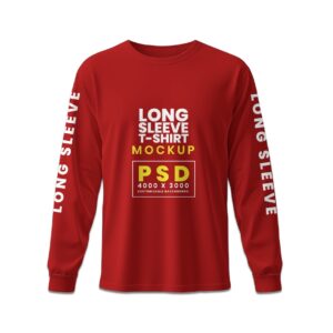 Long Sleeve Tshirt Mockup 2 - Free Premium Mockup