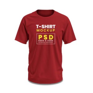 Isolated Tshirt Photoshop Mockup Template Vol 30 - Free Premium Mockup