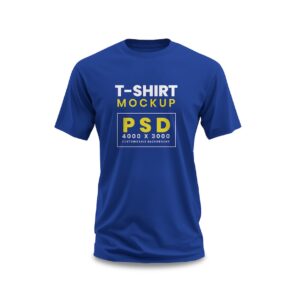 Isolated Tshirt Photoshop Mockup Template Vol 18- Free Premium Mockup