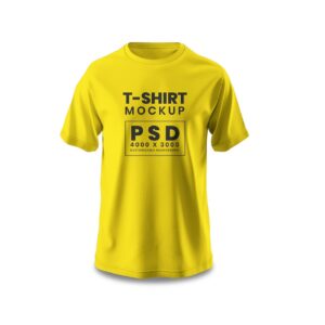 Isolated Tshirt Photoshop Mockup Template Vol 20 - Free Premium Mockup