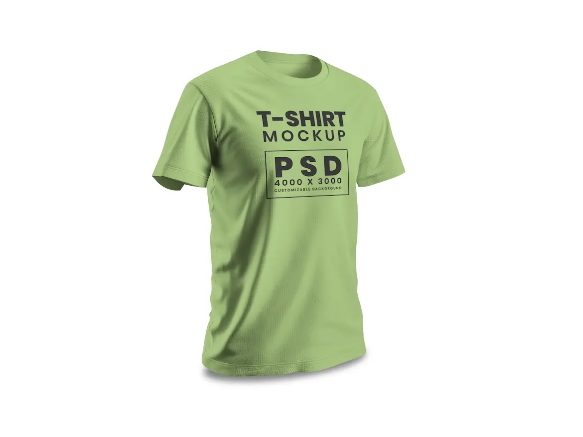 Isolated Tshirt Photoshop Mockup Template Vol 21 - Free Premium Mockup