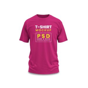 Isolated Tshirt Photoshop Mockup Template Vol 24 - Free Premium Mockup